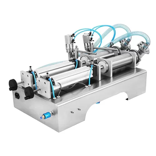 Double Head Liquid Filling Machine GC-A2 1000ml